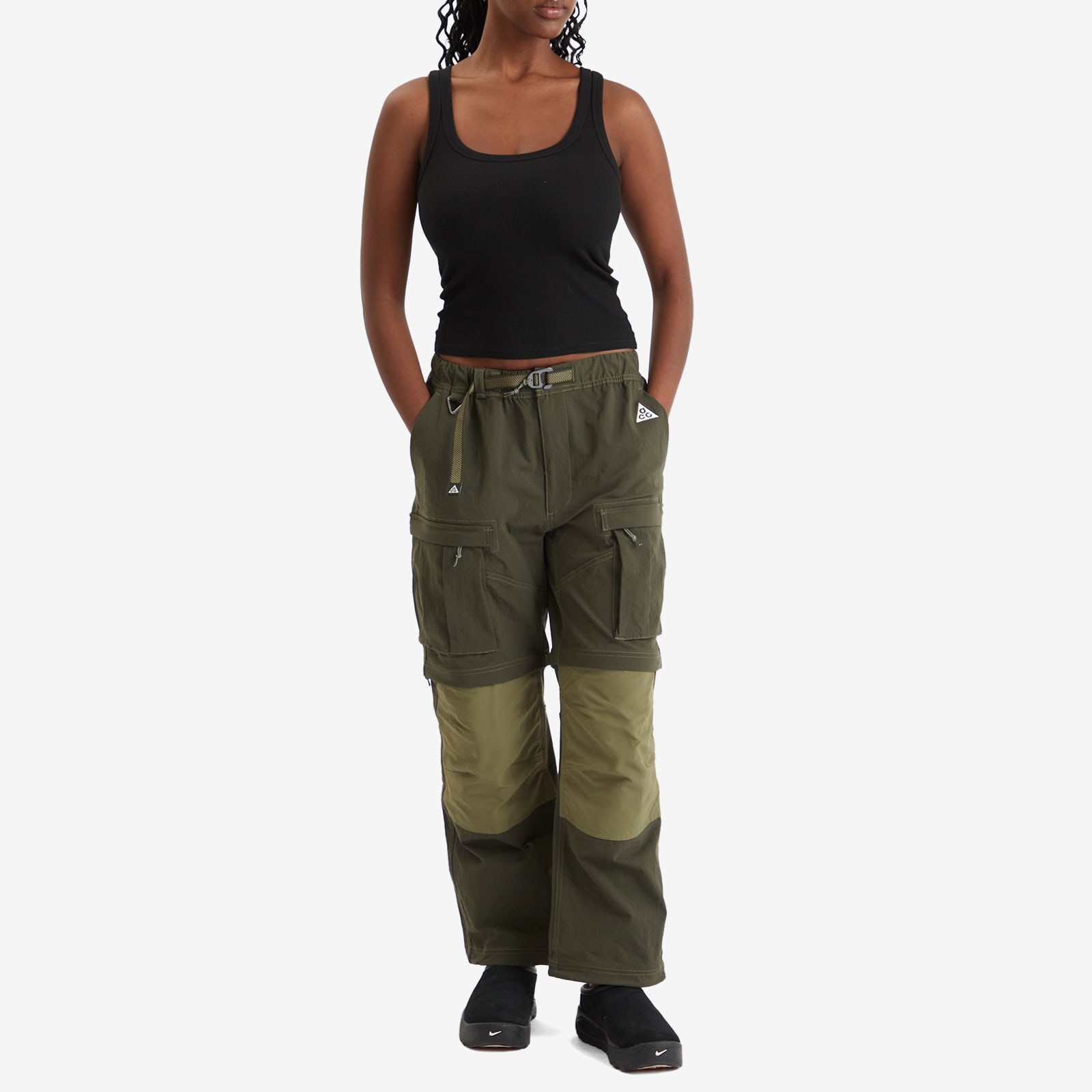 Nike Acg Smith Summit Pant in Sequoia/Olive/White