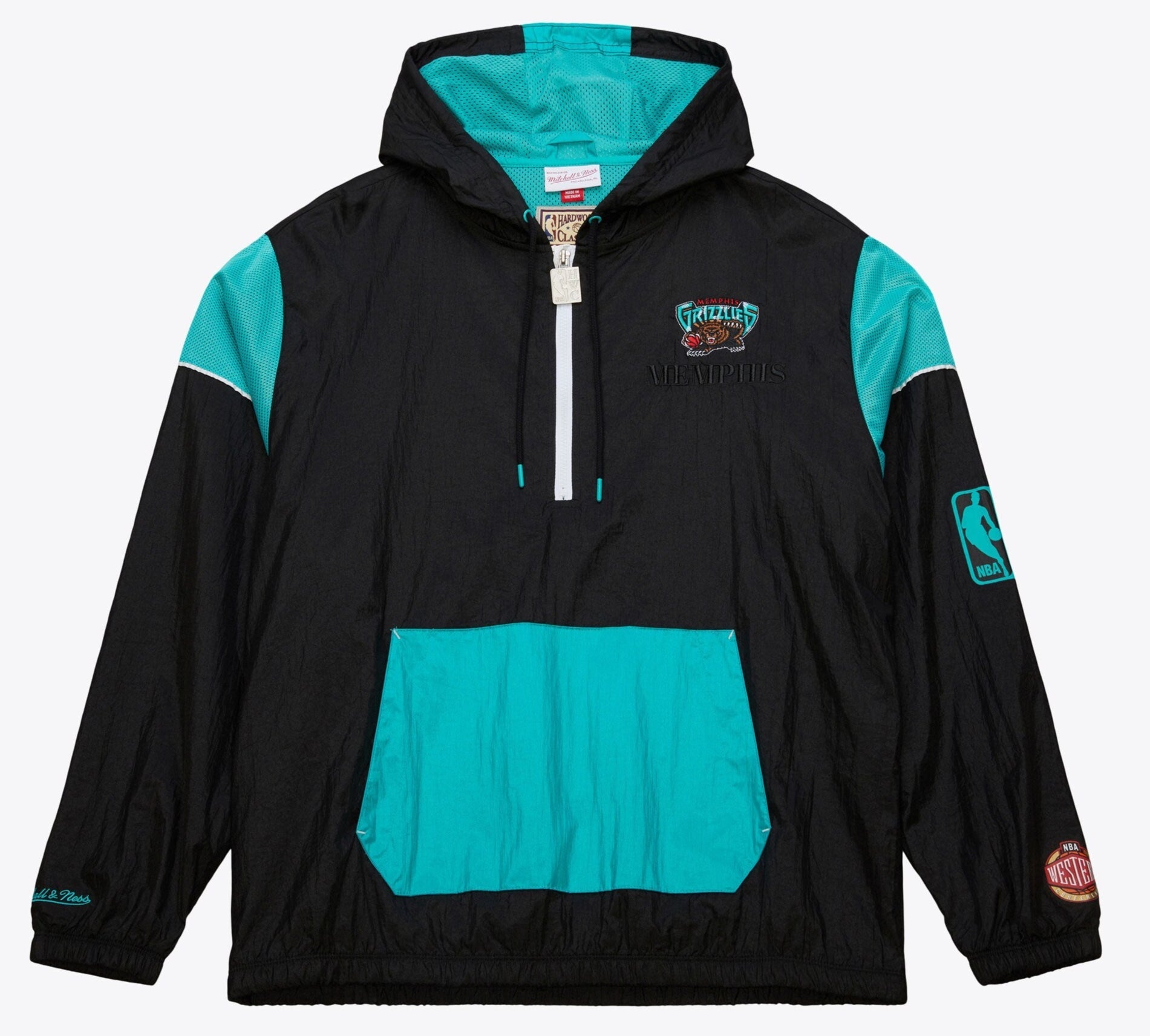 Men's NBA Team Og 3.0 Anorak Vintage Logo Grizzlies