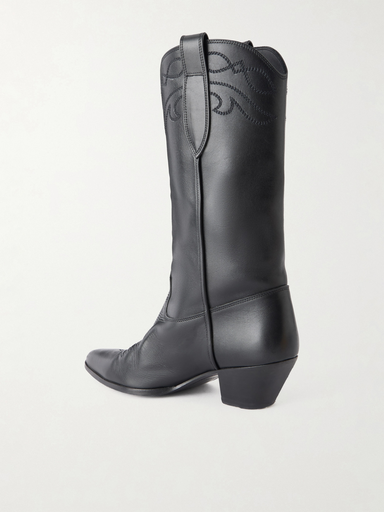 Towns Leather Boots - Black