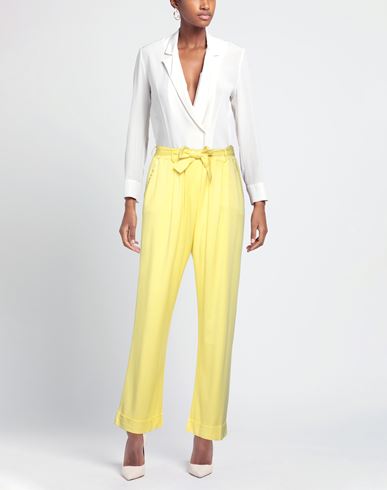 Woman Pants Yellow