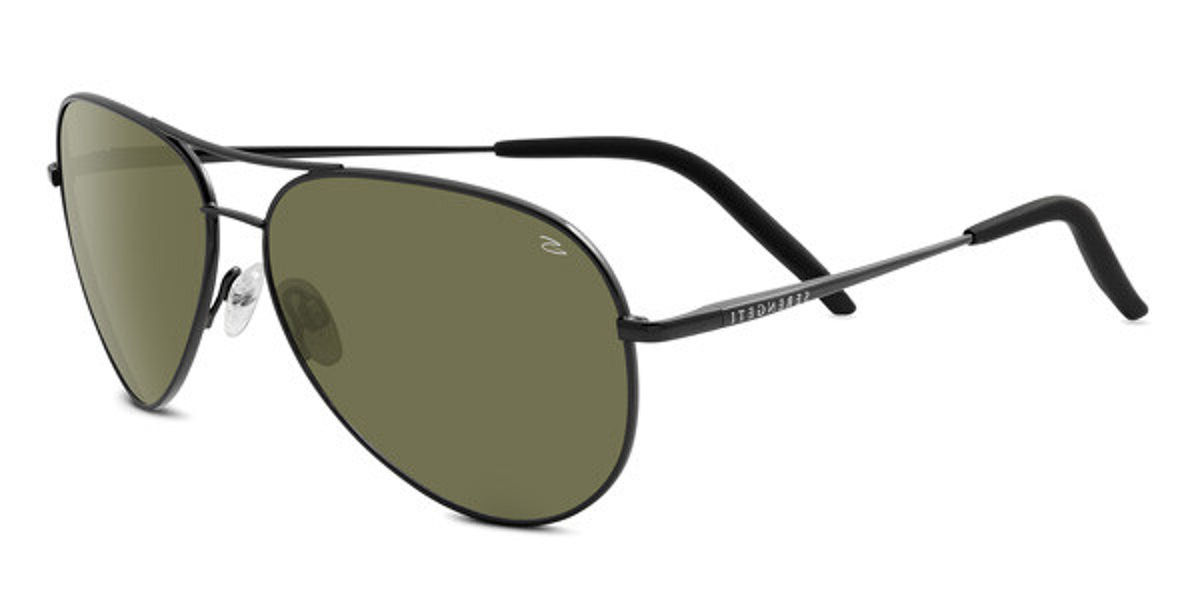 Serengeti Carrara Polarized 8294 Men's Sunglasses Black