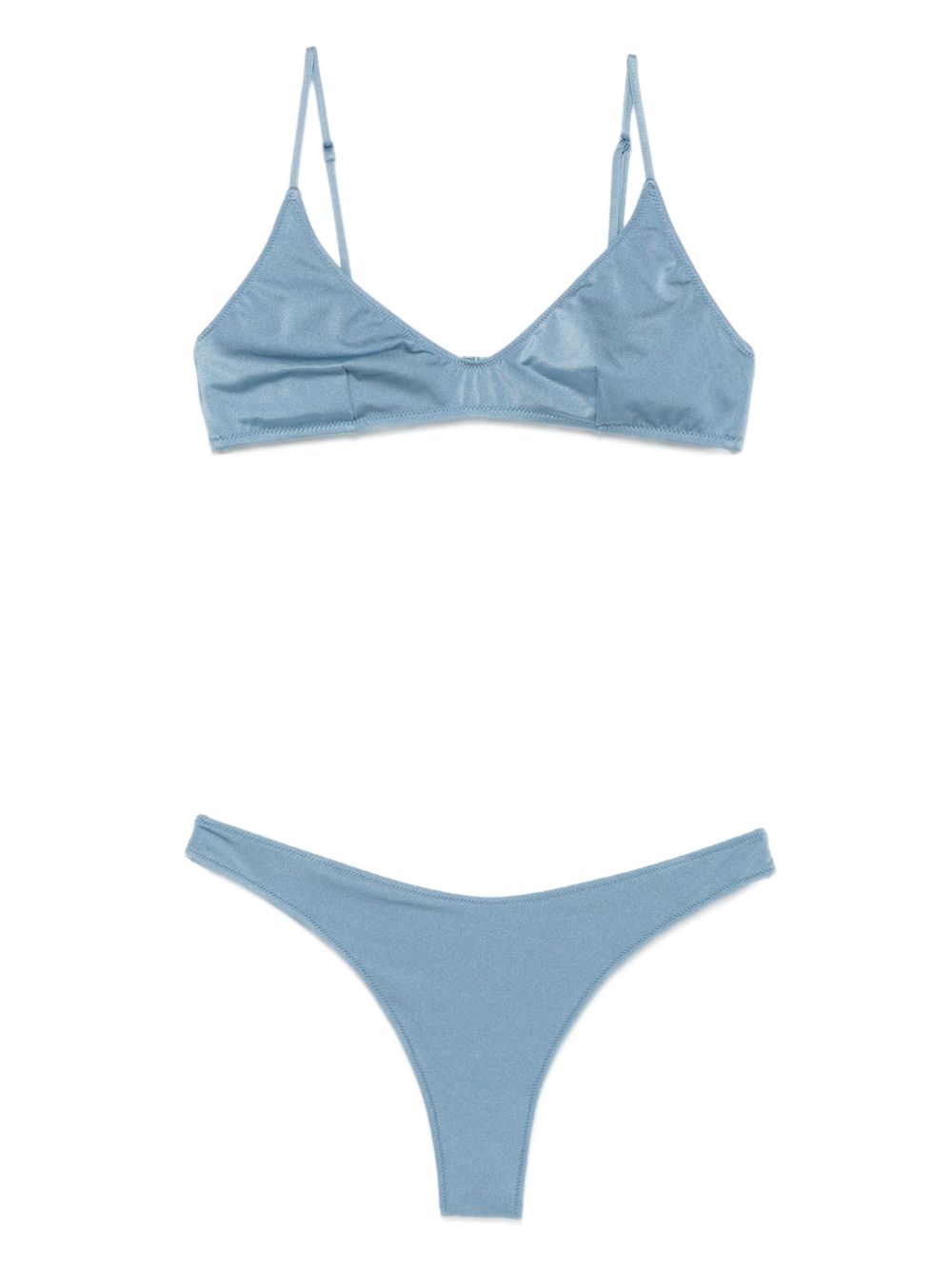 Triangle-top bikini - Blue