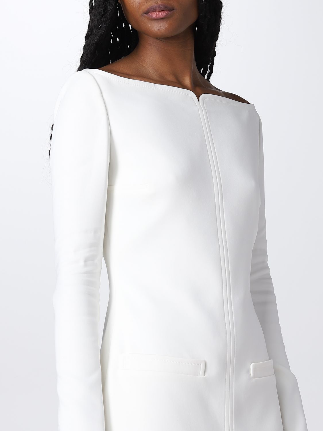 Dress COURRÈGES Woman color White