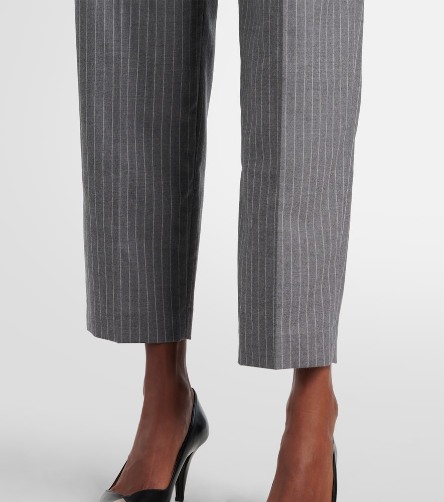 Ritana houndstooth wool tapered pants