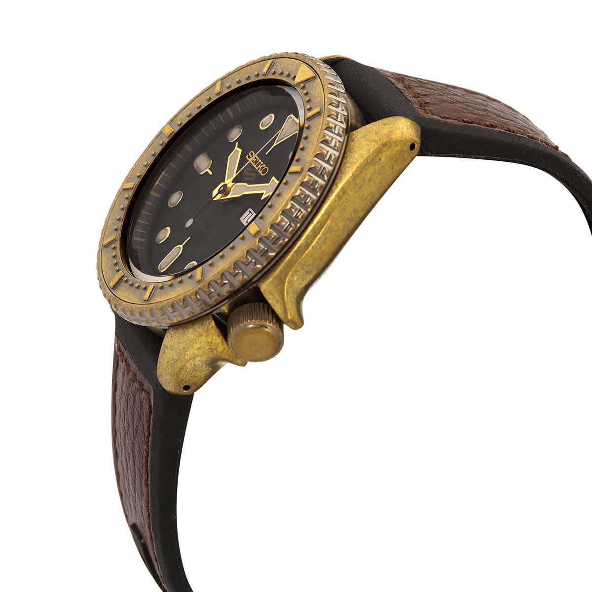 5 Sports Automatic Black Dial Mens Watch SRPE80K1