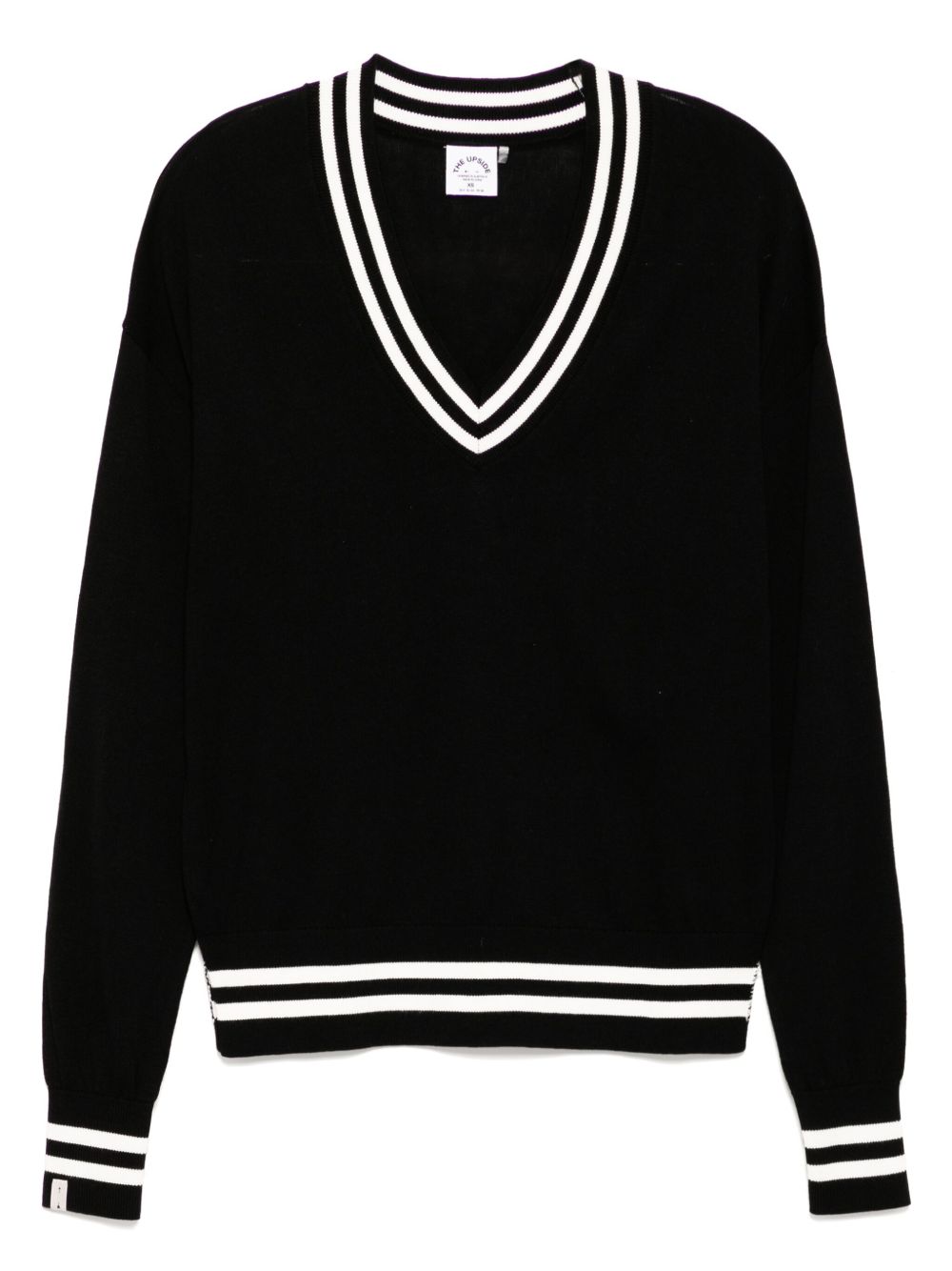 The Upside Duet V-neck jumper - Black