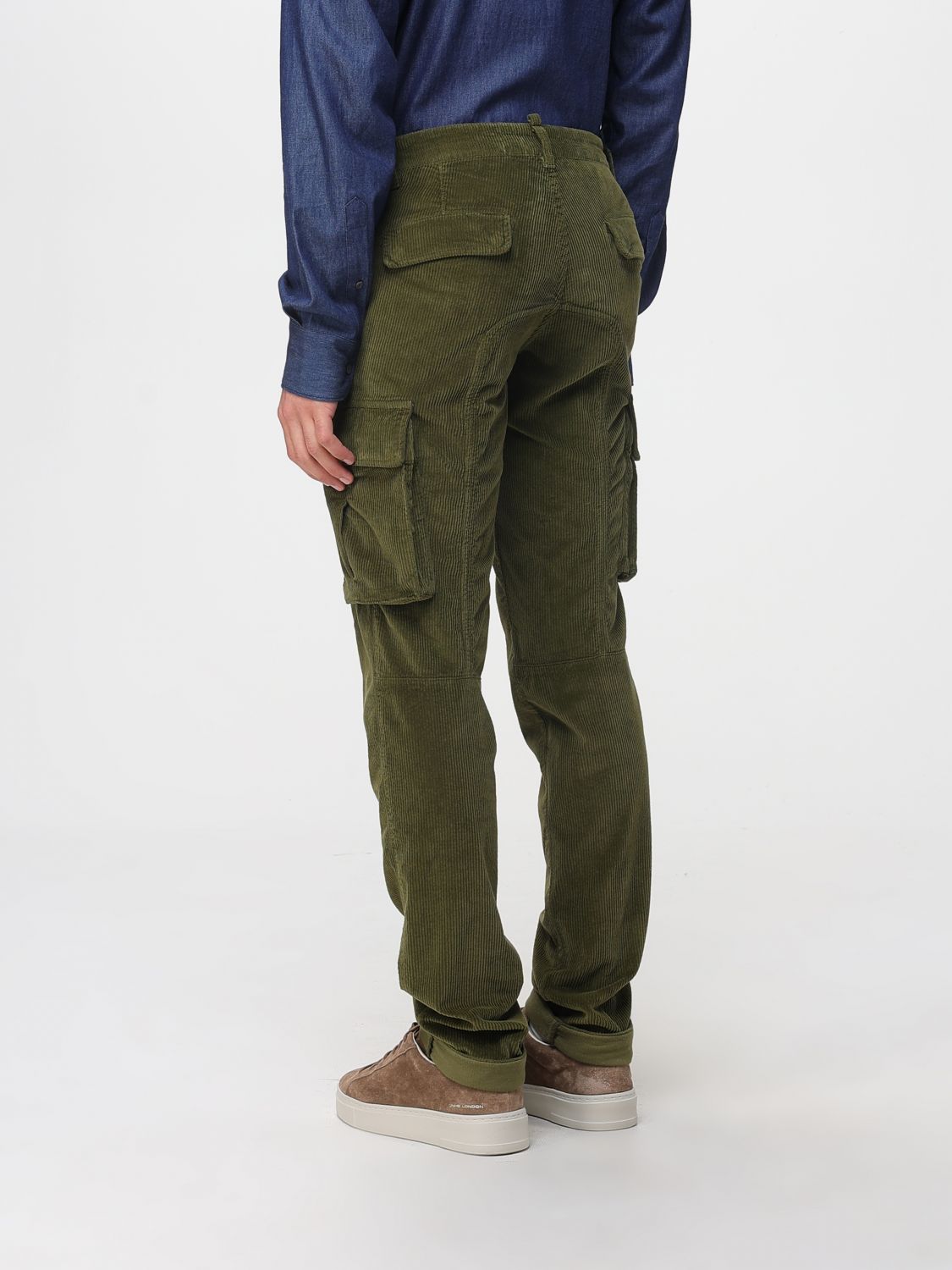 Pants Men color Olive
