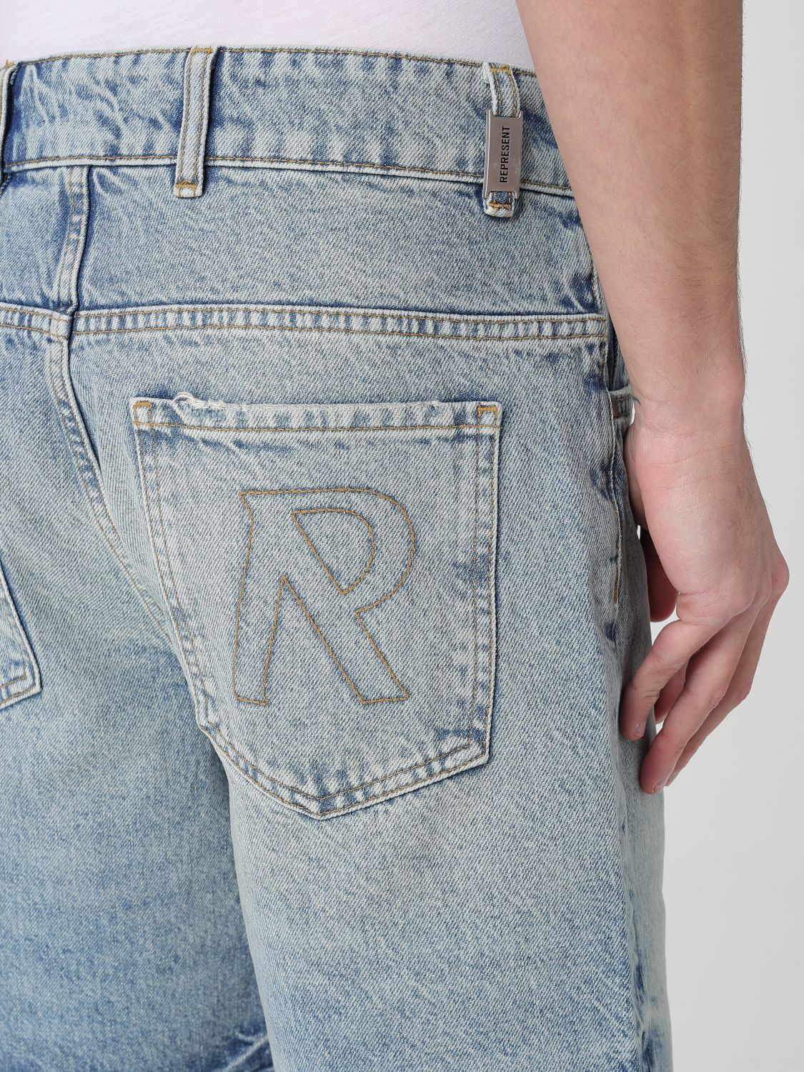 Short REPRESENT Men color Blue 1