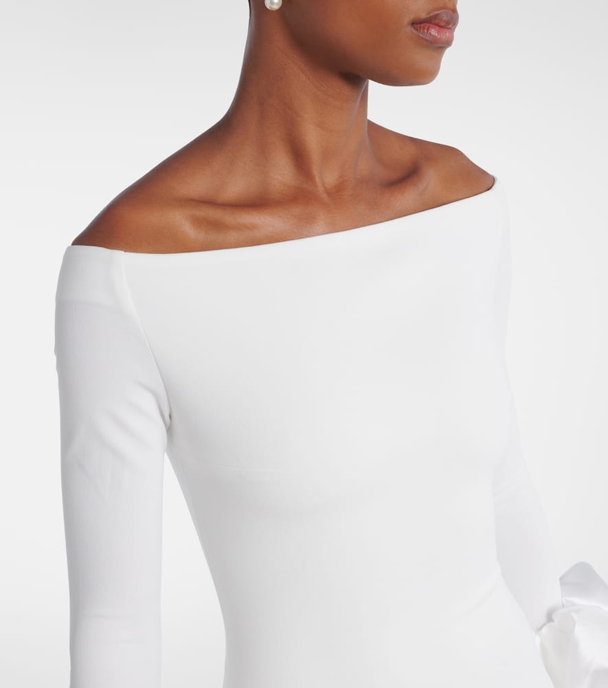 Talia off-shoulder gown