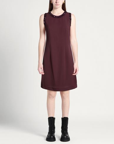 Woman Mini dress Burgundy Size 10 Polyester