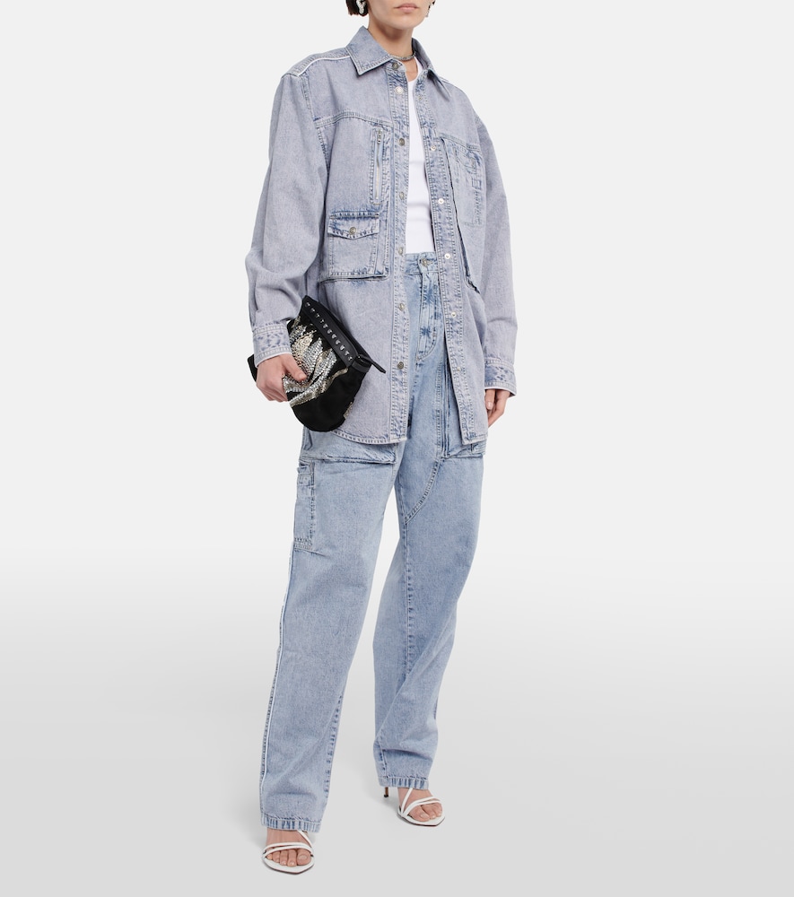 Pearl denim jacket
