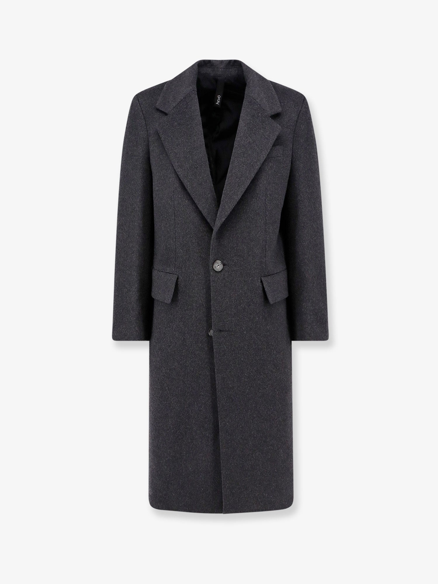 Cashmere, Satin-Lined Coat — Gray