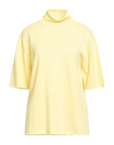 Woman Turtleneck Yellow Size 0 Cashmere