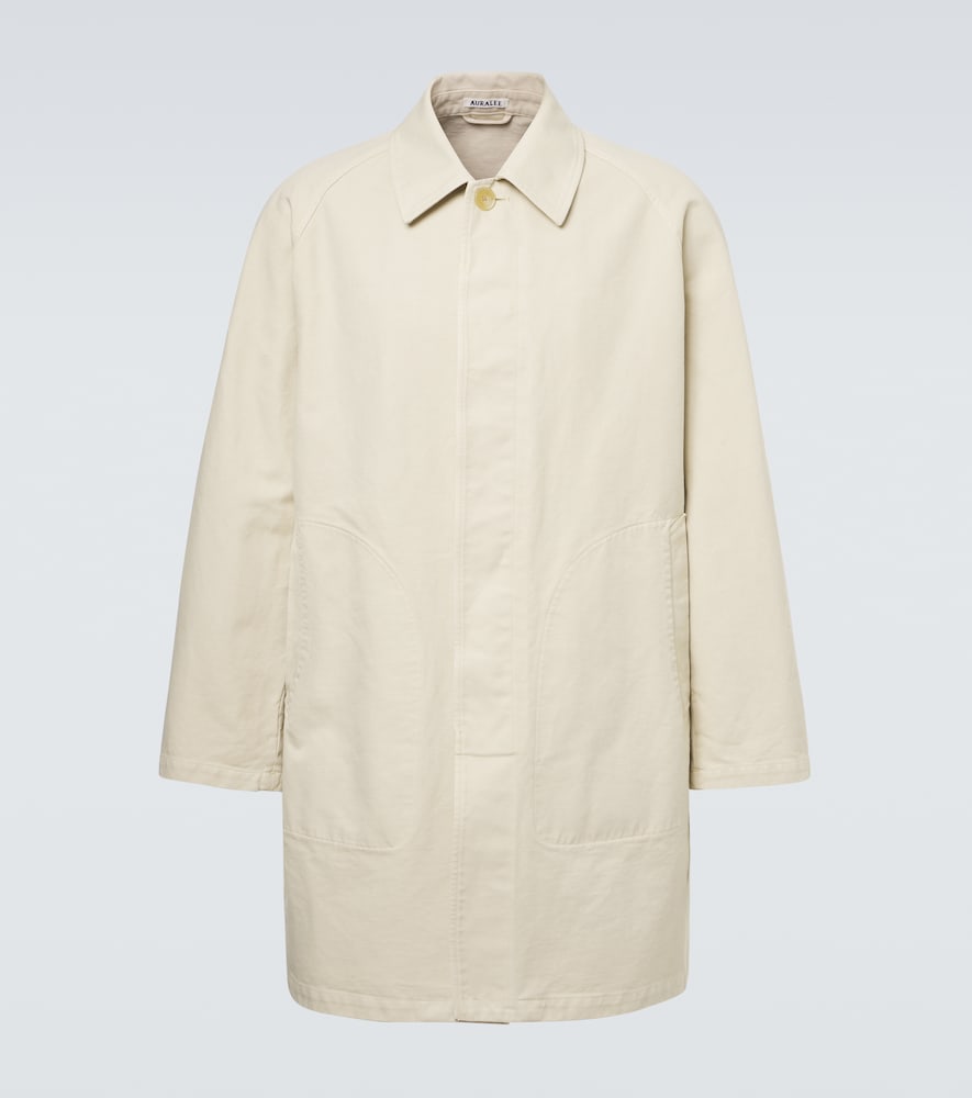 Cotton twill coat