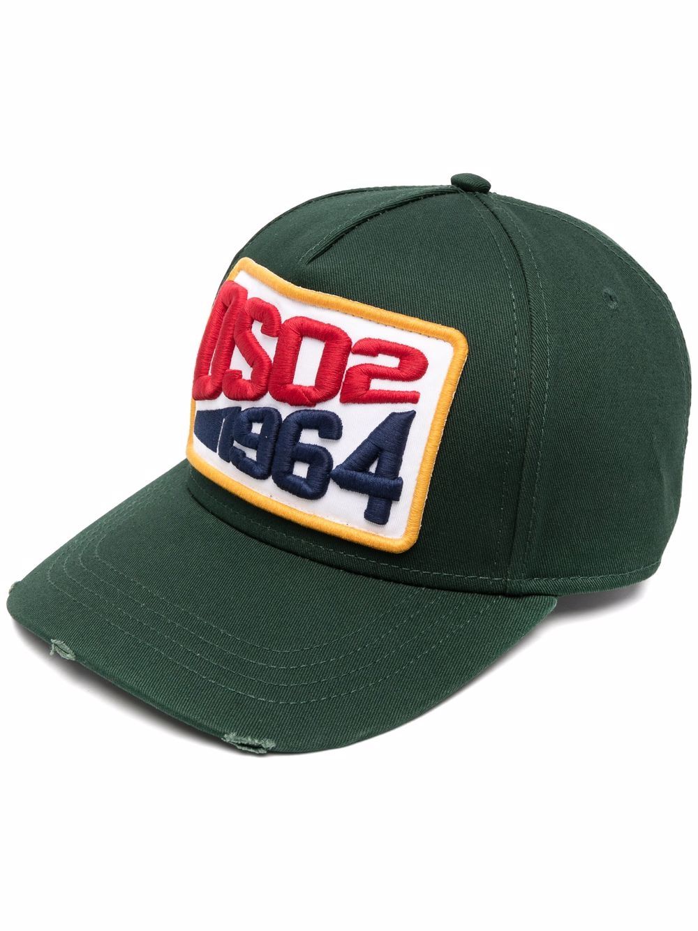 1964 logo-patch cap - Green