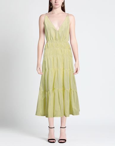 Woman Maxi dress Light yellow