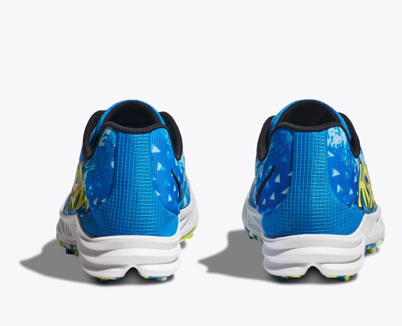 HOKA Crescendo XC Spikeless Shoes in Diva Blue/Evening Primrose