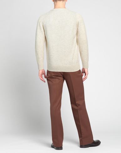 Man Sweater Ivory Size M Recycled polyester, Alpaca wool, Wool, Nylon, Elastane