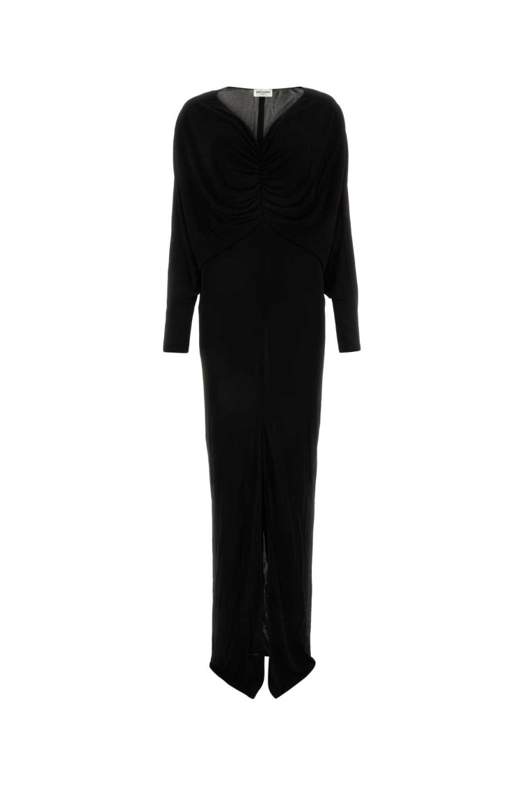 Draped Jersey Dress