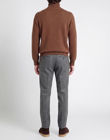 Man Turtleneck Brown Size 44 Cashmere