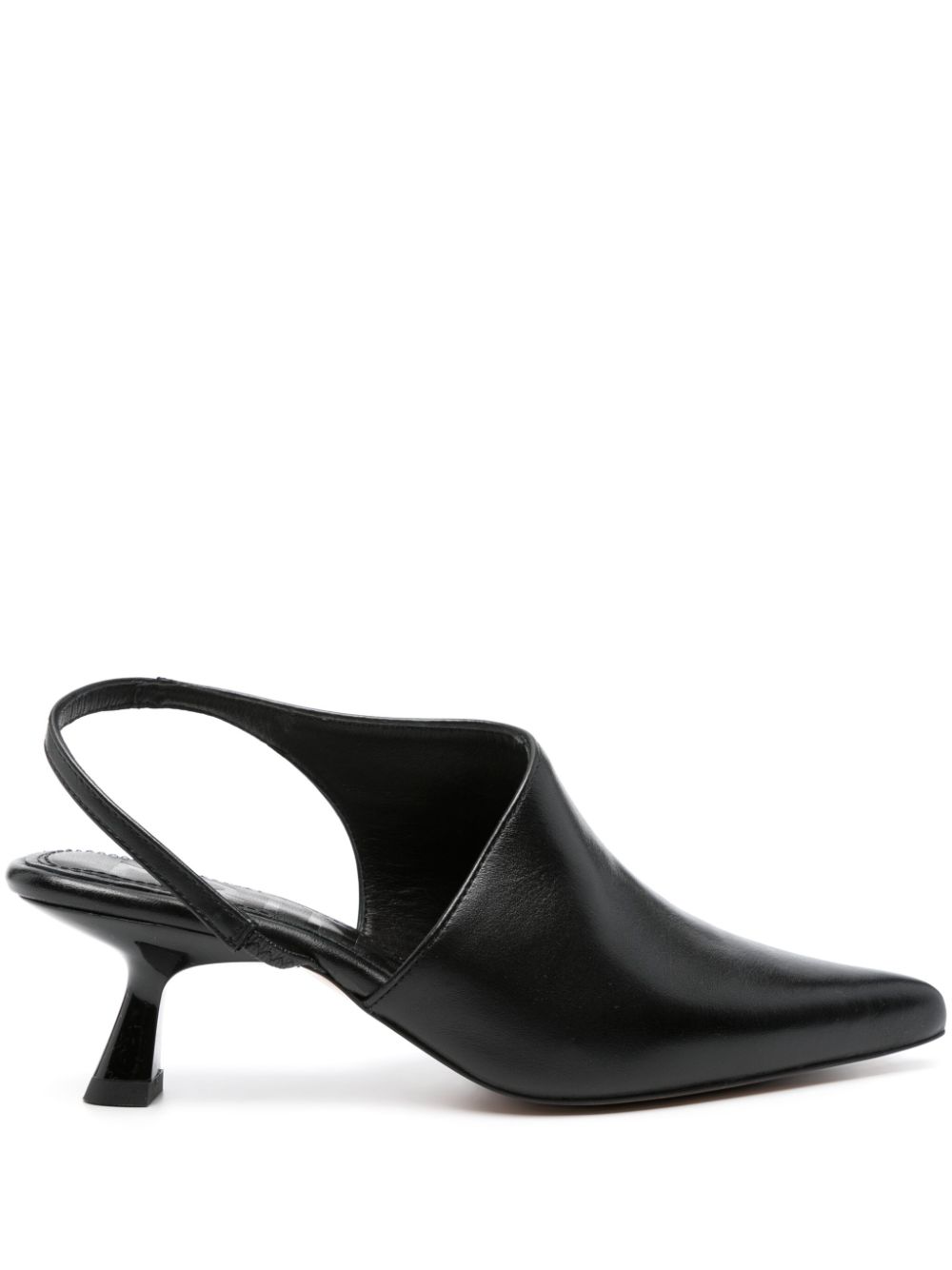 Greta 45mm leather pumps - Black