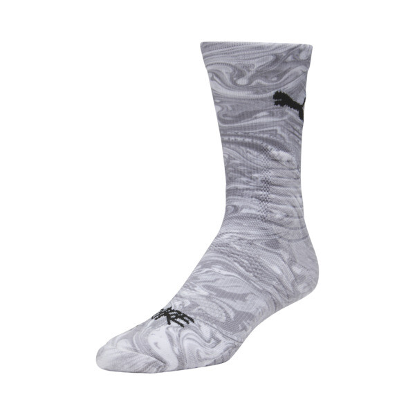 PUMA x LAMELO BALL Men's Crew Length Socks 1 Pair in Grey