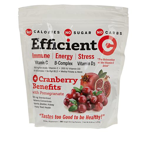 Efficient-C + Cranberry Benefits with Pomegranate