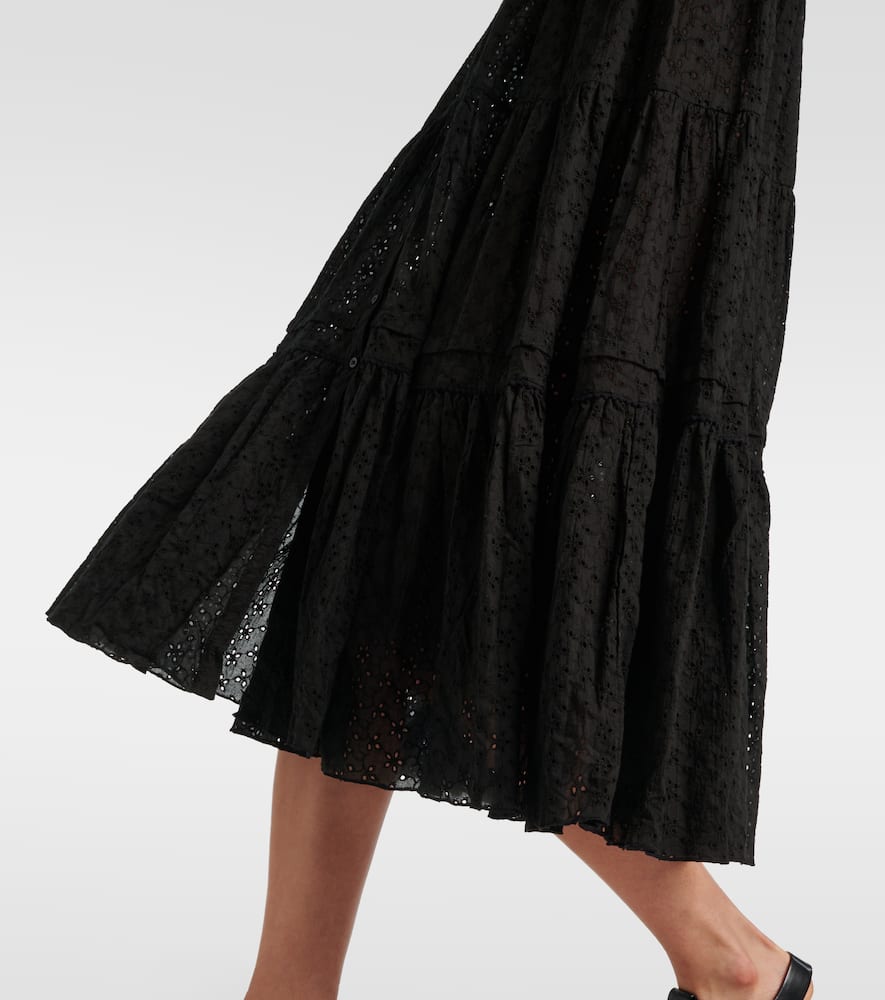 Triny cotton midi dress