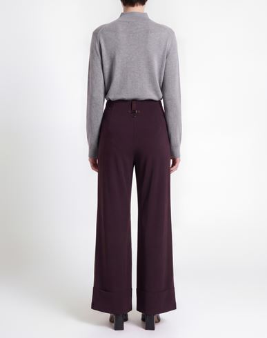 Tech Woman Pants Plum Size 10 Nylon, Elastane