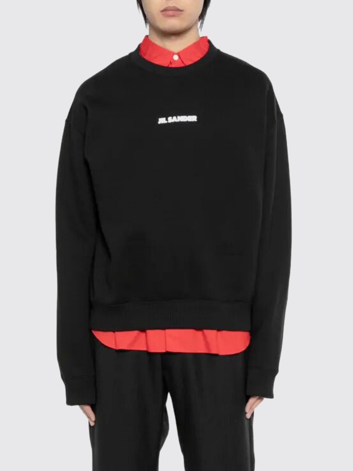 Sweatshirt Men color Black