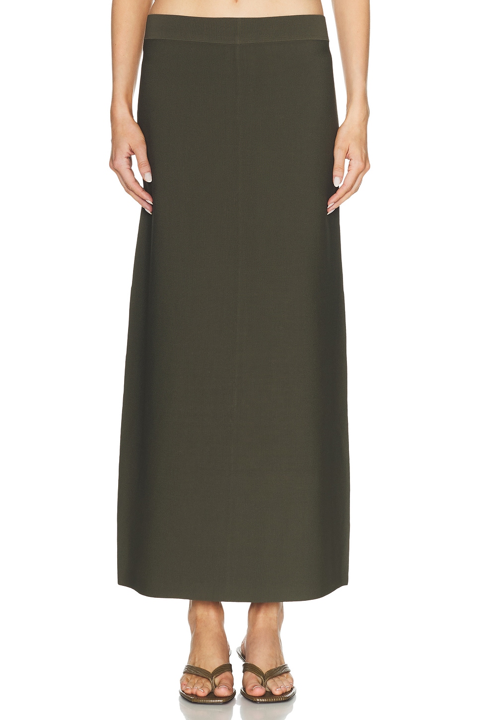 Polo Ralph Lauren Pencil Skirt in Harvest Olive - Army. L also in XS