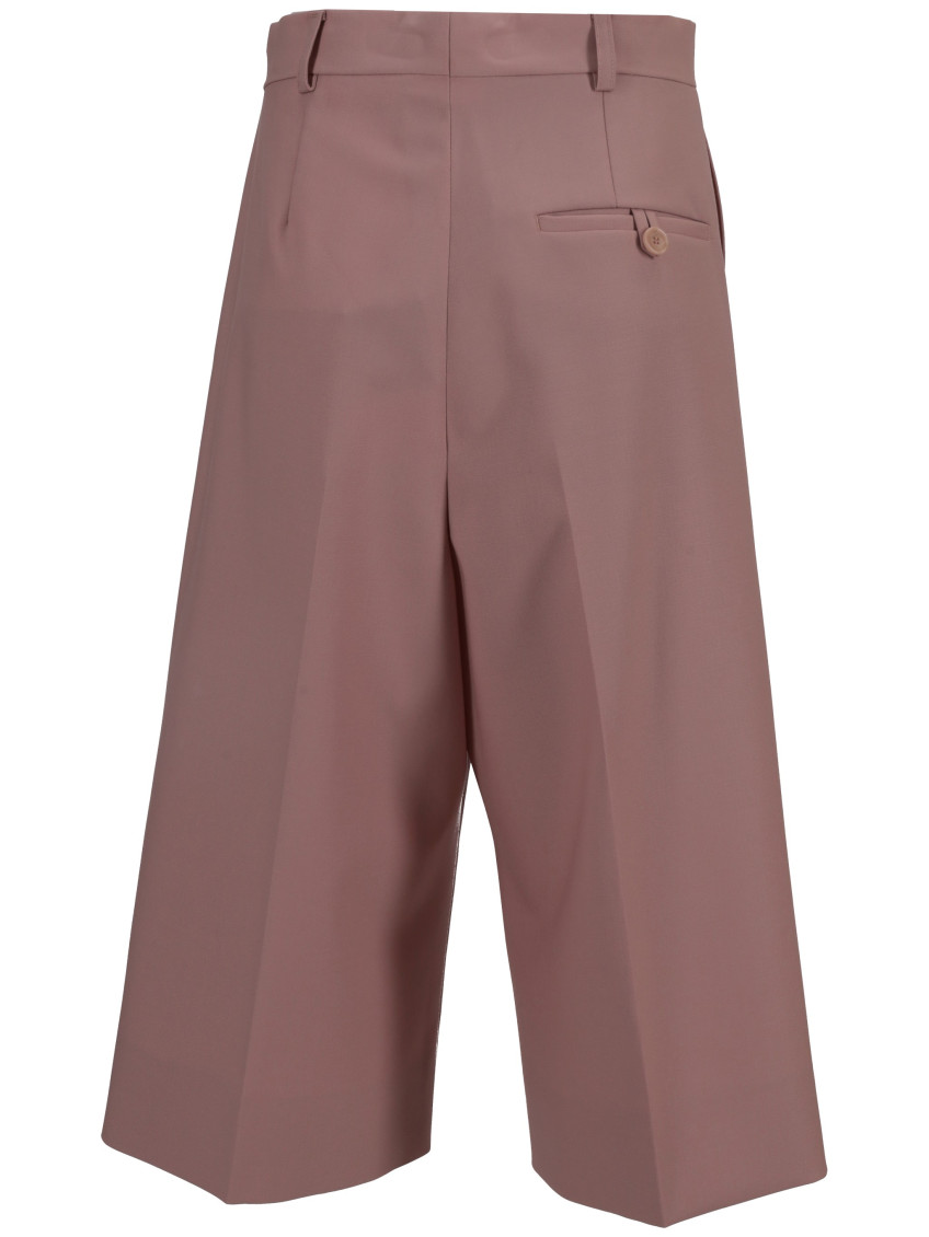 Pink Wool Pants