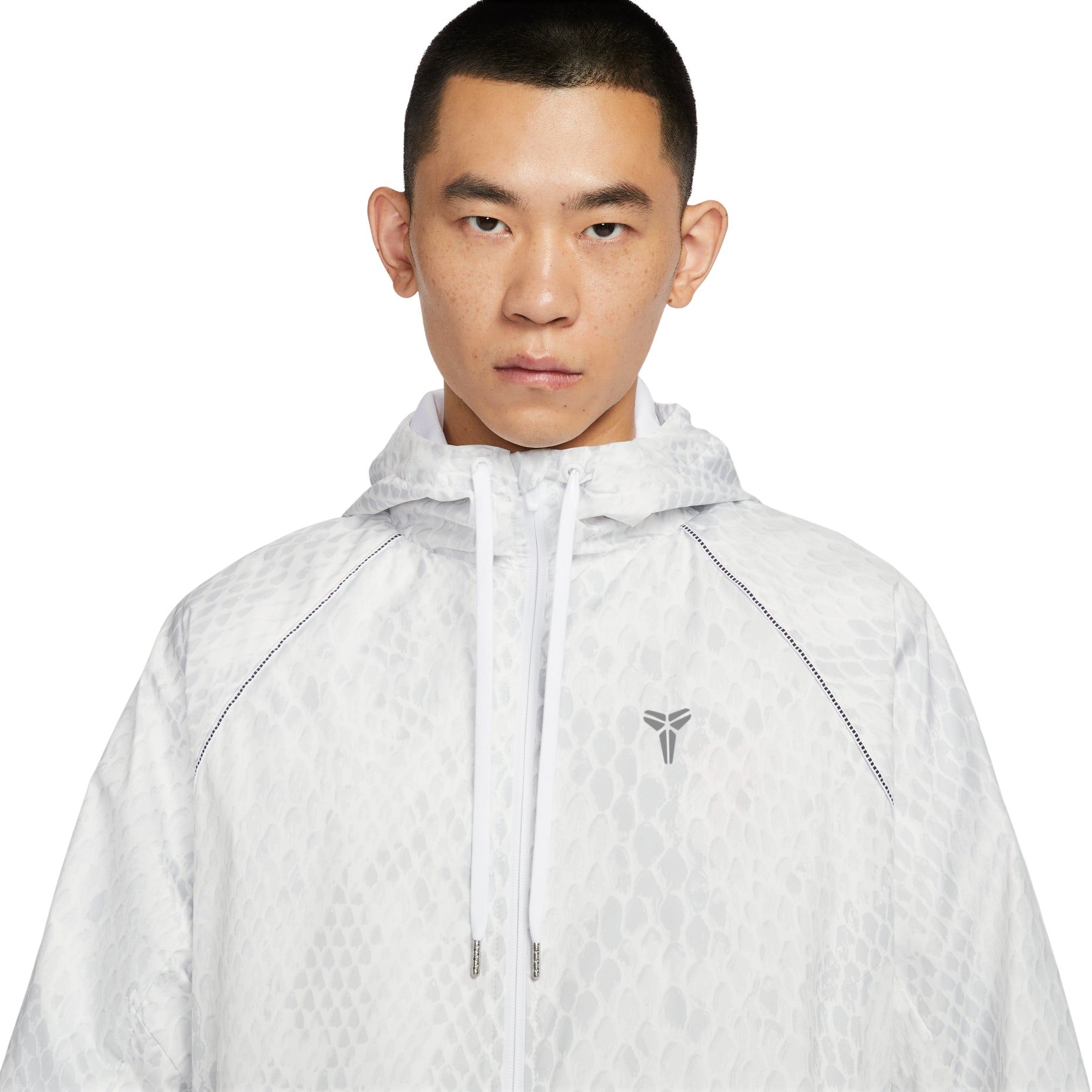 Kobe Woven Jacket 'White Reflective Silver'