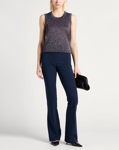 Woman Pants Navy Size XS Polyester, Elastane