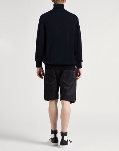 Man Turtleneck Midnight blue Size XL Virgin Wool