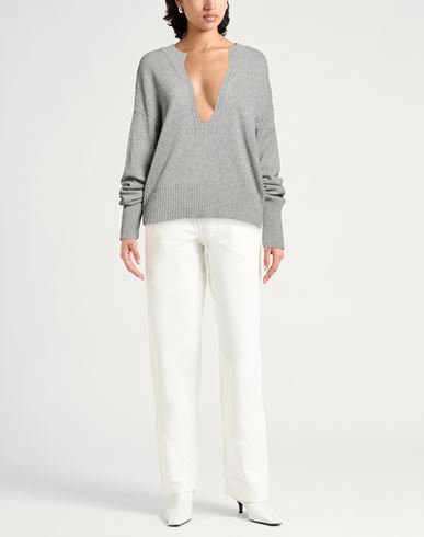 Collezione N_01 Woman Sweater Grey Size M Cashmere