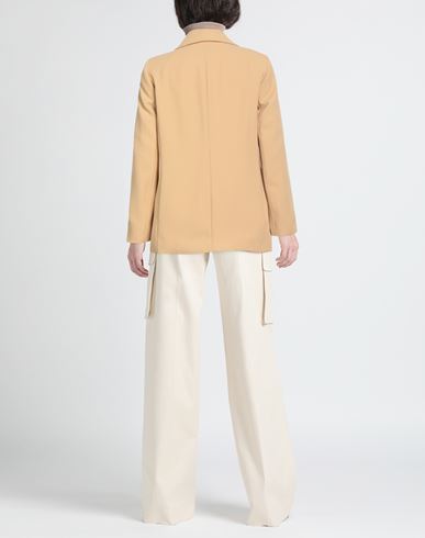 Woman Blazer Sand Size 10 Polyester