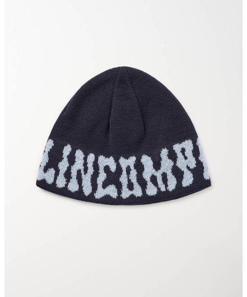 PomPom Logo Jacquard Beanie