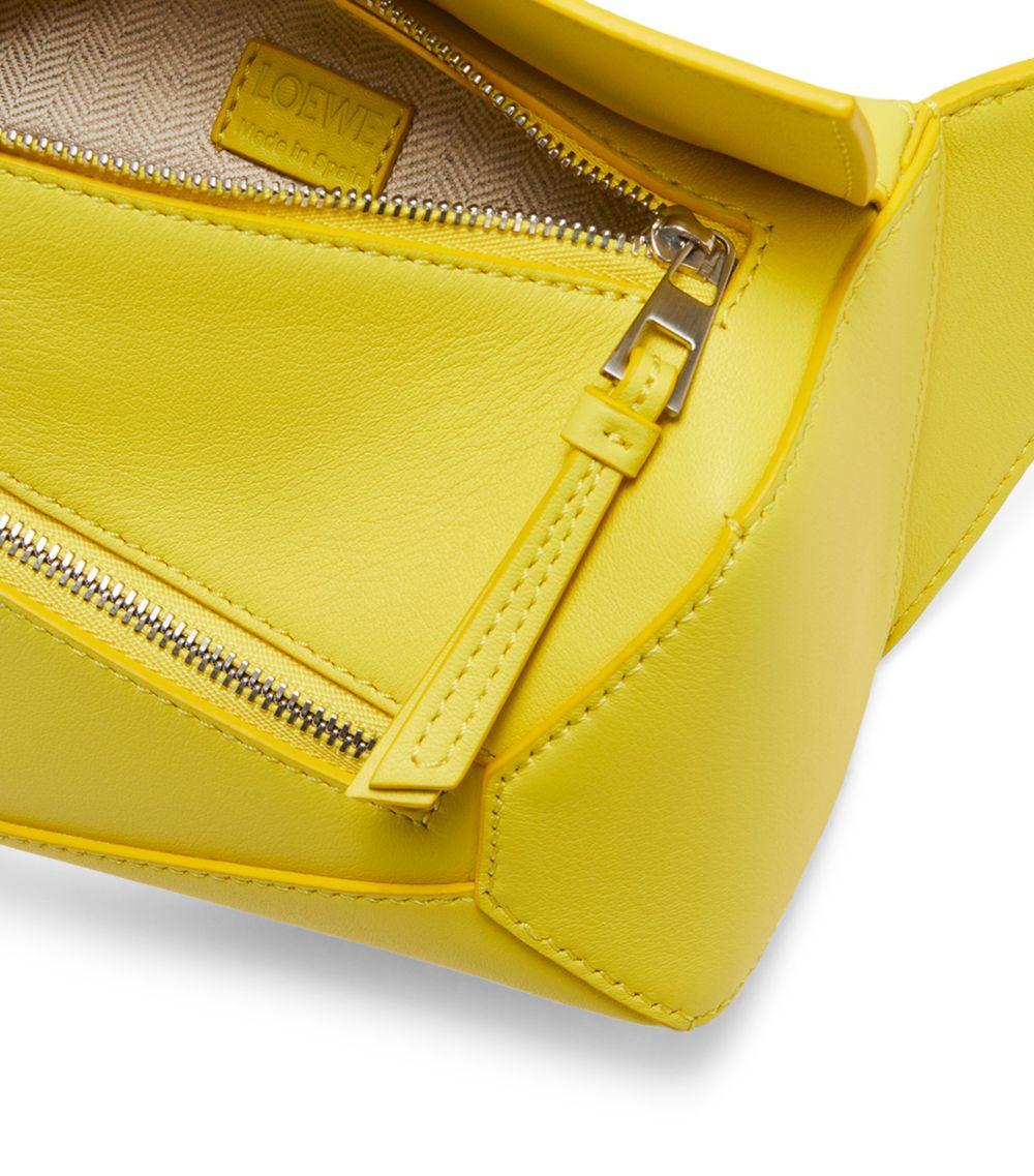 Mini Leather Puzzle Belt Bag