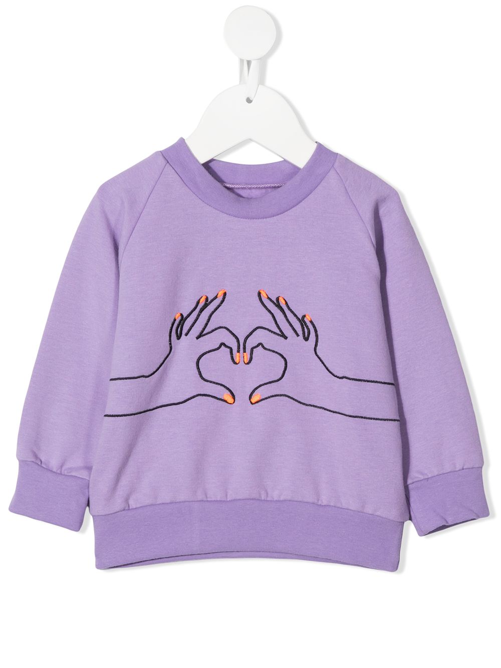 Love sweatshirt - Purple