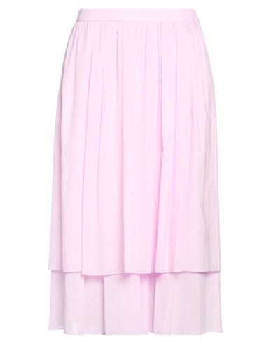 Easy Woman Midi skirt Pink Size 6 Cotton