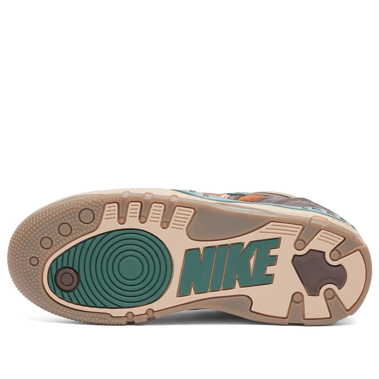 X Nigo Air Force 3 Low SP Sneaker in Brown/Hemp/Pecan