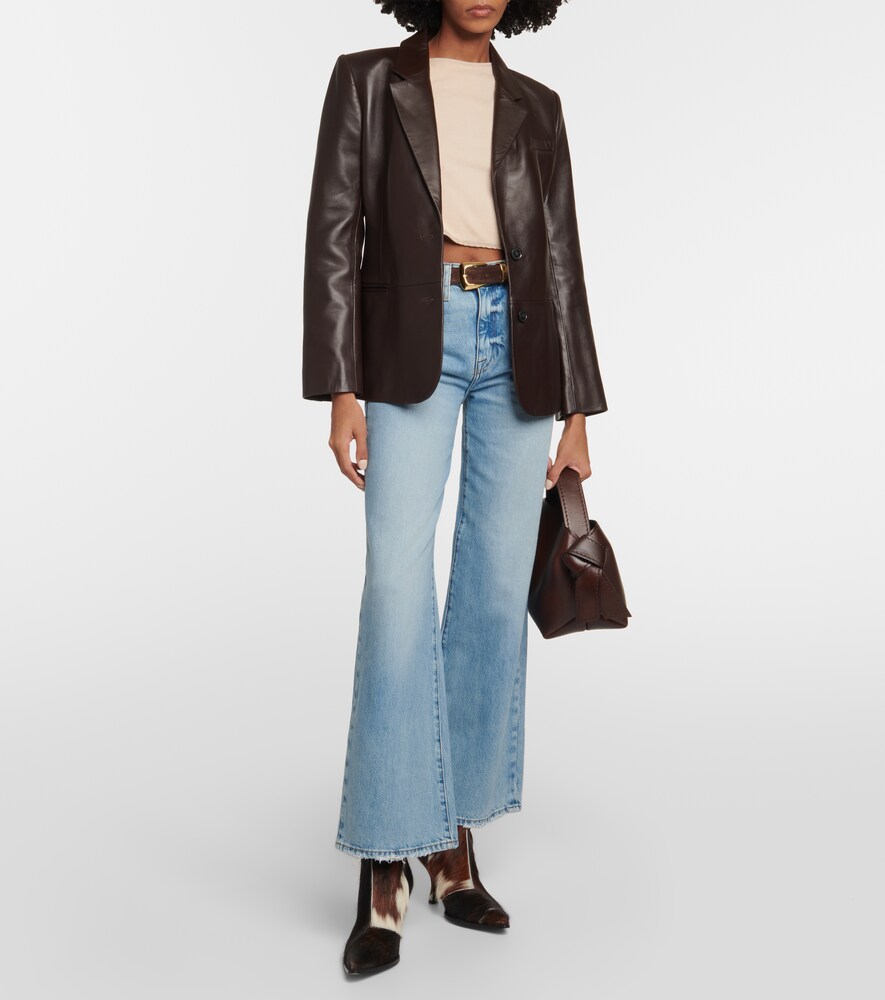Le Jane high-rise barrel-leg jeans