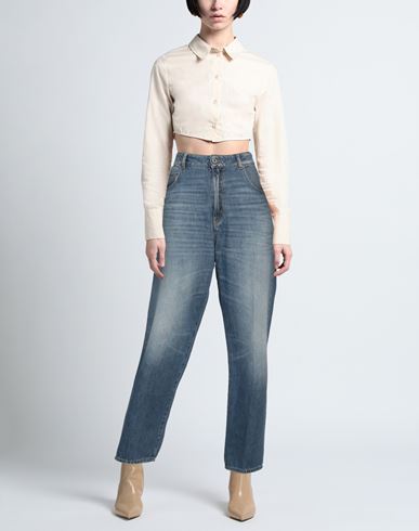 Woman Jeans Blue Size 29 Cotton