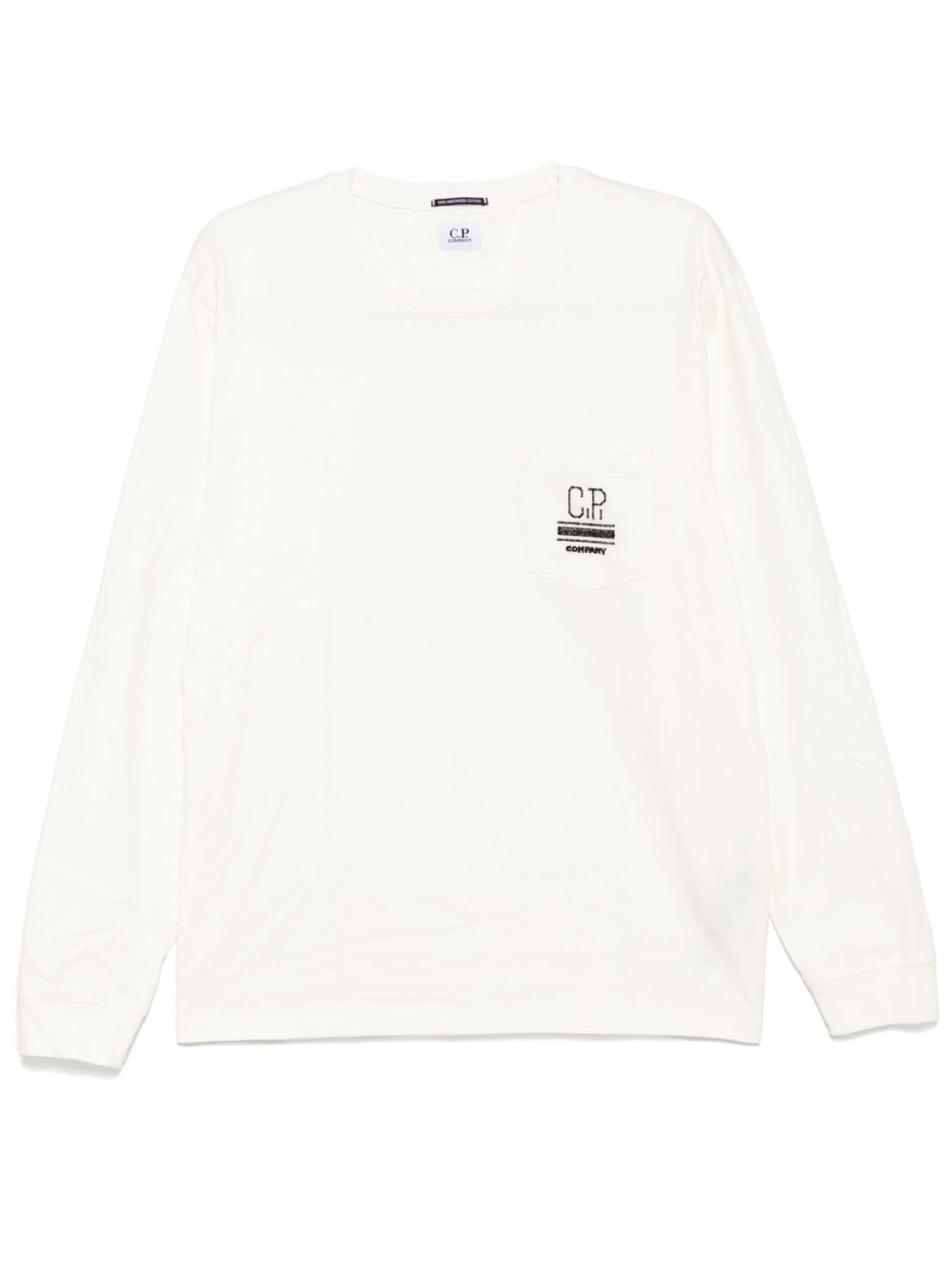 Logo-embroidered T-shirt - White