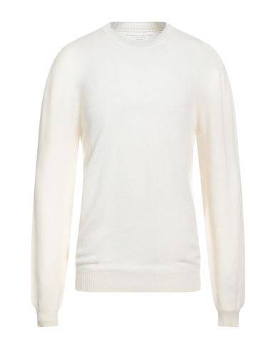 Man Sweater White Size M Cashmere