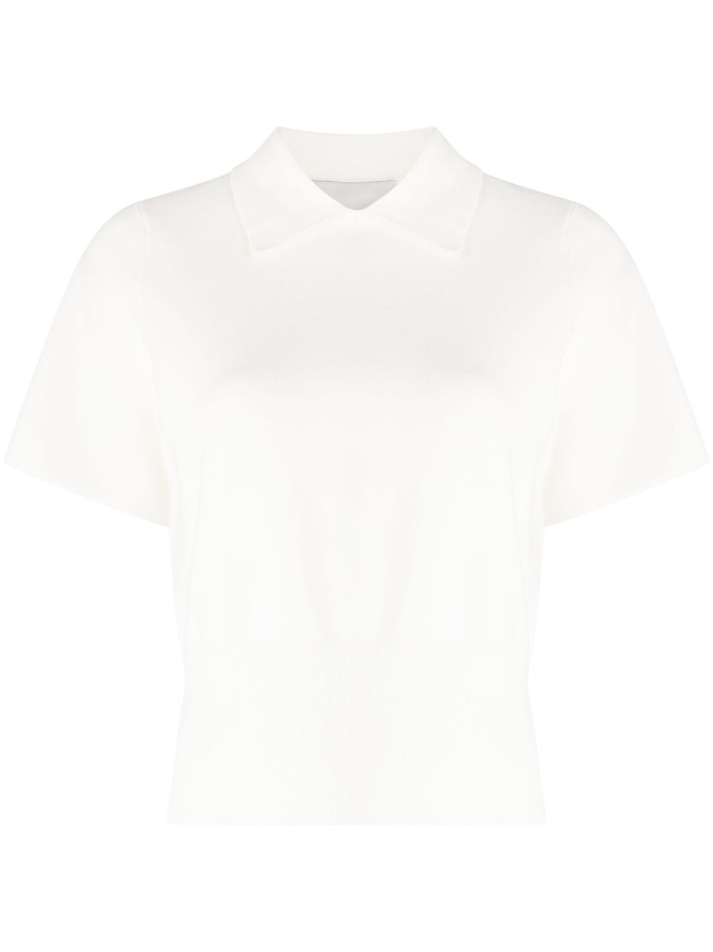 Short sleeve polo top - Blue
