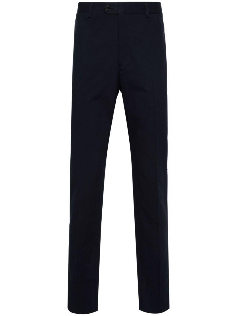 Slim-fit twill chinos - Blue