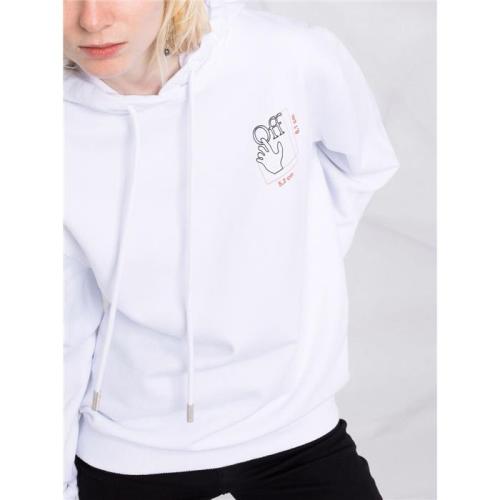 Quote Hand Logo Hoodie