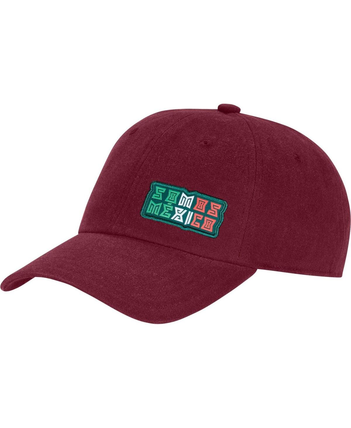 Men's and Women's Red Mexico National Team Dad Adjustable Hat - Red